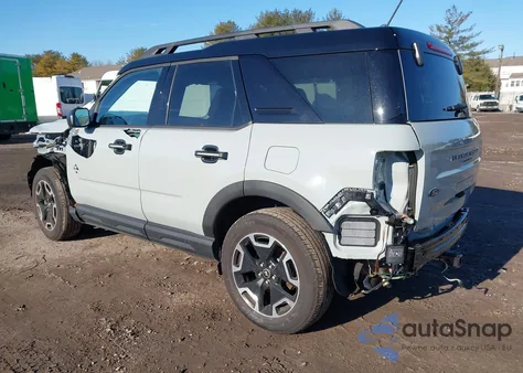 2024 Ford Bronco Sport Outer Banks z USA, uszkodzony, nr VIN 3FMCR9C68RRF49588